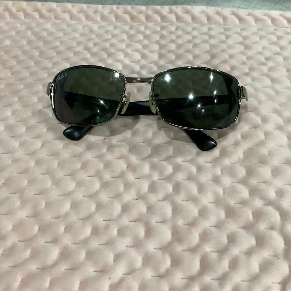 Ray-Ban Blk/Silver Frames Only No Lenses Included